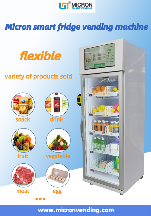 Distributeur automatique intelligent de réfrigérateur de micron