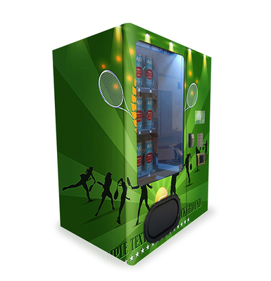 Systèmes de lecteurs de cartes de Mini Tennis Vending Machine Supports et de paiement en espèces