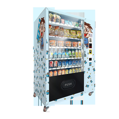 Casse-croûte et distributeur automatique bon marché de boissons avec le système de clavier et de réfrigération