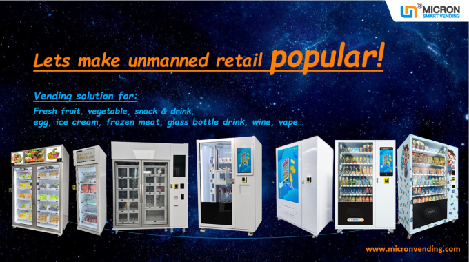 distributeur automatique intelligent de réfrigérateur de micron
