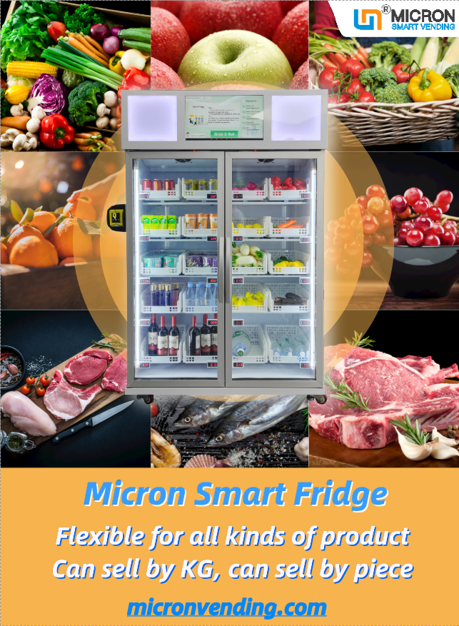 distributeurs automatiques intelligents de réfrigérateur de micron
