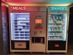 Combo Meal Snack Vending Machine Micron Smart  With Microwave And Cooling System