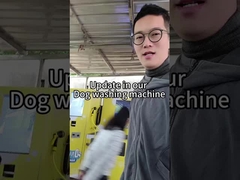 machine à laver à chiens en libre-service