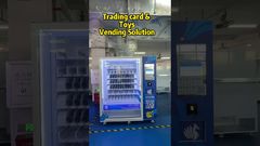 Solution de vente automatique TCG, cartes de trading, booster, vente automatique intelligente WM600 vidéo d'introduction et de travail