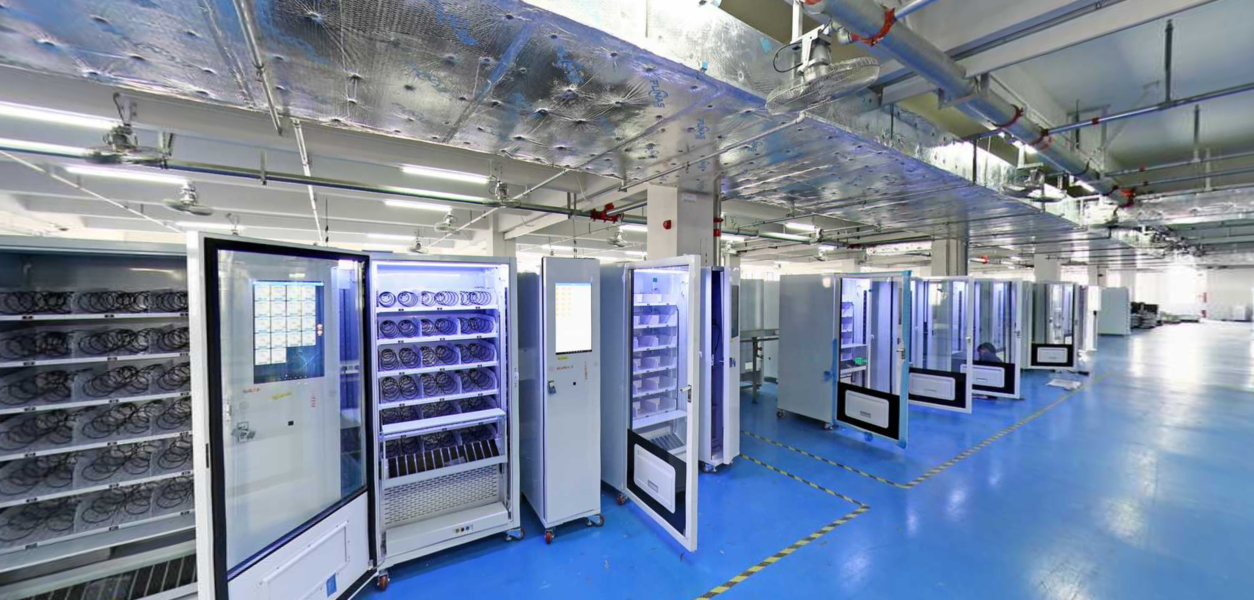 Guangzhou Micron Vending Technology Co.,Ltd ligne de production du fabricant
