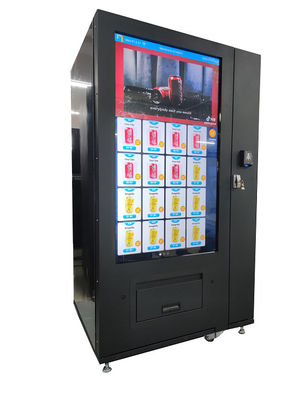 Grand distributeur automatique d'écran tactile, distributeur automatique de 55 de pouce médias d'écran, annonçant le distributeur automatique, micron