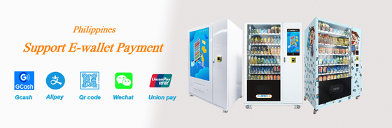 Fonctionné 24 heures de convoyeur de distributeur automatique avec les systèmes de paiement sans argent
