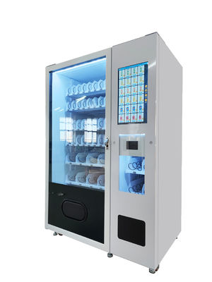 Distributeurs automatiques d'Internet d'autocollant d'enveloppe d'écran tactile adapté aux besoins du client de casse-croûte et de boissons pour le marché du Pakistan
