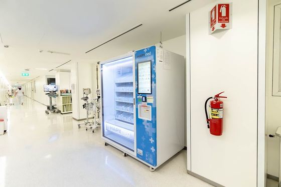 Vendeuse de pharmacie sécurisée et pratique pour les lieux de travail et les communautés résidentielles