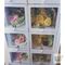 Distributeur automatique de fleur d'écran tactile de 22 pouces avec la vente futée de micron de casier de système de refroidissement de réfrigérateur