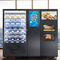 Distributeur automatique fait sur commande de petit déjeuner de sandwich commode public à nourriture avec le micron de micro-onde