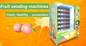 Moyen prenez l'ascenseur de conseil de poussée de distributeur automatique de santé de boîte à salade de fruits de coupe