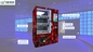 Distributeurs automatiques de vin rouge avec l'ascenseur et le système futé, nouveau distributeur automatique 24 heures de StoreMicron d'usine de carte de crédit