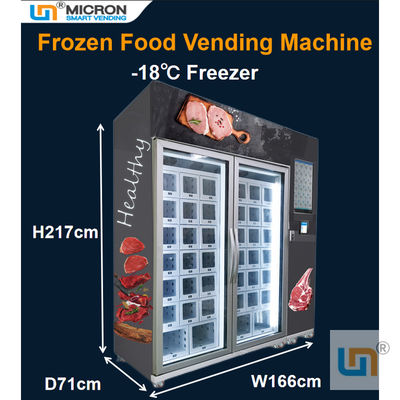 Distributeur automatique de refroidissement de casier de viande surgelée d'ODM pour des huîtres de fruits de mer