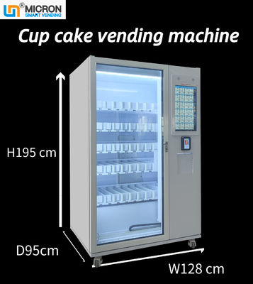 Distributeur automatique de casse-croûte de petit gâteau de gâteau d'anniversaire avec l'écran tactile de 22 pouces