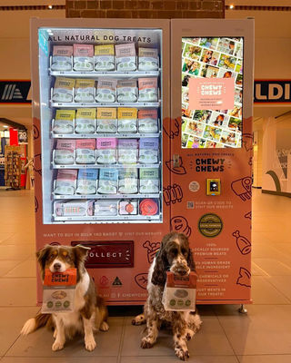24 heures sur 24, 7 jours sur 7 Magasin pour animaux de compagnie Nourriture pour chiens Cadeaux Soins de beauté Lave-vaisselle Produits pour animaux de compagnie Vende-machine dans le centre commercial