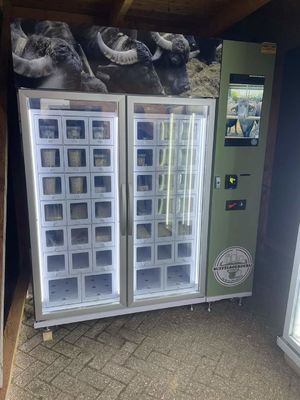21.5 pouces écran tactile machine à vendre de fromage durable système de réfrigération avancée -22C à 20C contrôle de la température