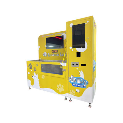 21.5 pouces écran tactile 32 pouces écran LCD W2000*D663*H1800 mm machine à laver pour chien pour les entreprises
