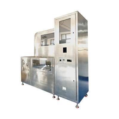 La machine à laver professionnelle pour animaux de compagnie avec des paquets de temps personnalisés et des options de séchoir haute / basse vitesse