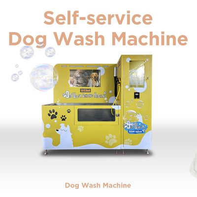 Laver les chiens hygiéniques à portée de main Personnaliser le distributeur automatique W2000*D663*H1800 Mm Avec des options de shampooing