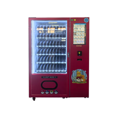 Machine à vendre PTCG personnalisée avec lecteur de cartes Validateur de factures Pour vendre des jouets Pokémon Cartes de trading