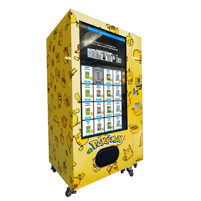Machine à vendre de jouets intelligents de grande capacité avec autocollants personnalisés pour les jouets de jeux Pokémon