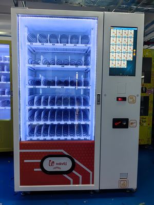 Compétition avec les magasins de détail avec notre distributeur automatique de snacks et notre système intelligent d'ajustement des prix