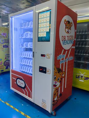 Vendeuse de snacks sans pilote avec système de promotion intelligent