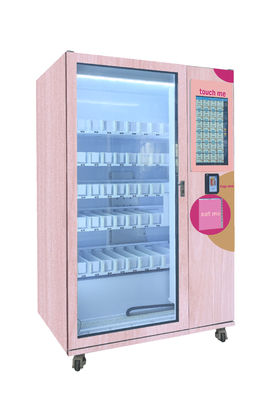 6 étages * 10 emplacements distributeur de collations avec système de chauffage en option 50 ° C et système de refroidissement 3 ° C-20 ° C