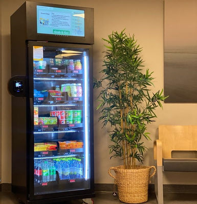 Vendeuse de réfrigérateurs intelligents pour les produits surgelés Crème glacée glaçons Cube réglable de température
