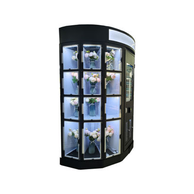 Vendeuse de casiers à fleurs 24h/24 et 7j/7 avec alerte de réapprovisionnement en temps réel et tension nominale 220/750 Hz