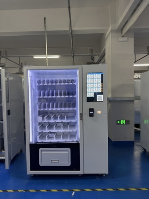 350-600 Machine de vente de crème glacée métallique pour les endroits fréquentés