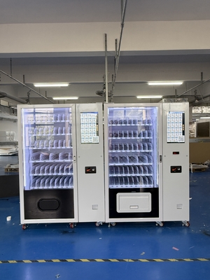 21.5 pouces écran tactile distributeur de nourriture surgelée avec -22-20°C système de refroidissement W166*D71*H217 Cm