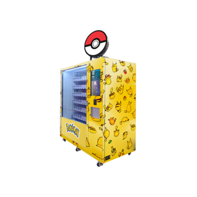 Améliorez votre collection avec des systèmes de paiement sécurisés et faciles, le distributeur de cartes Pokémon W1620mm*D950mm*H1950mm