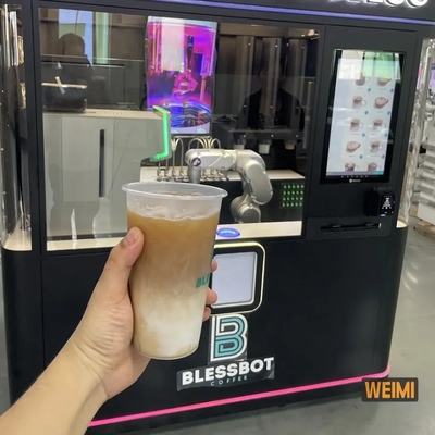 Machine à café automatique robot barista pour les boissons fraîchement préparées