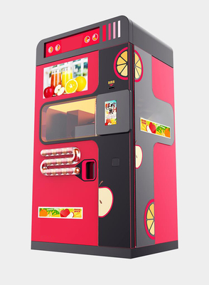 Machine à vendre de jus d'orange frais avec nettoyage automatique et paiement par carte