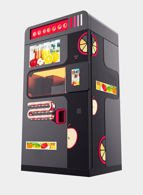 Machine à vendre de jus d'orange frais avec nettoyage automatique et paiement par carte