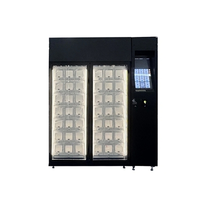 Distributeur automatique de boulangerie extérieure avec écran tactile incliné affichage de visibilité claire opération facile