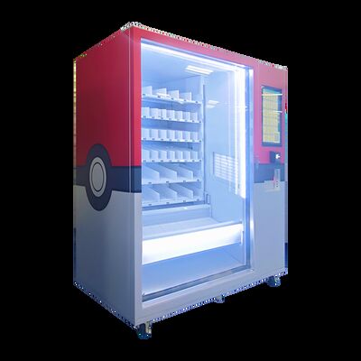 Distributeur automatique de TCG avec écran tactile de 21,5 pouces, prenant en charge plusieurs modes de paiement et autocollants personnalisables