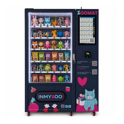 La machine à vendre intelligente avec casiers latéraux: le magasin d'animaux automatique 24/7