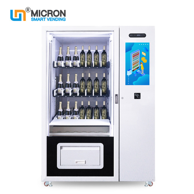 Distributeurs automatiques faits sur commande de vin rouge avec le distributeur automatique de Smart de micron de bouteille en verre d'ascenseur à vendre