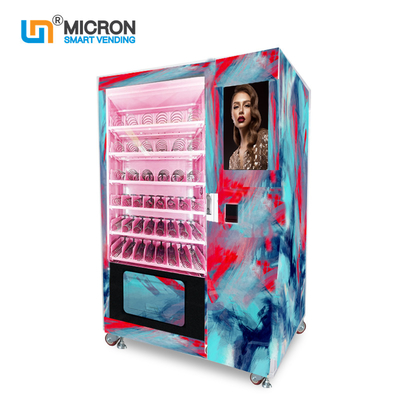 Beauté de distributeur automatique de cosmétiques de cil de grande capacité avec annoncer l'écran dans le centre commercial